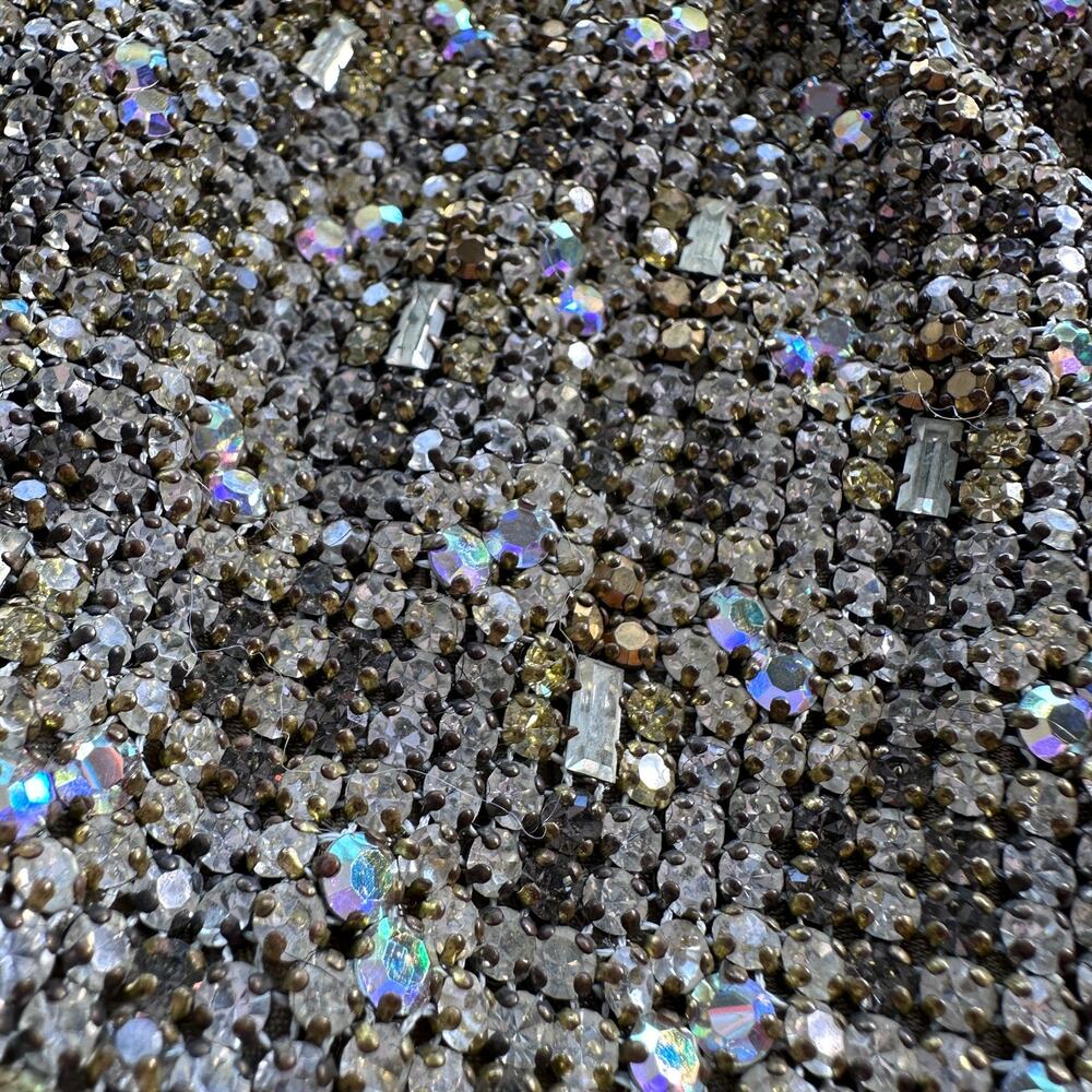 L'Etoile by Pam Vintage Evening Bag Rhinestone Purse Austrian Crystals 50's rare - Picture 10 of 10